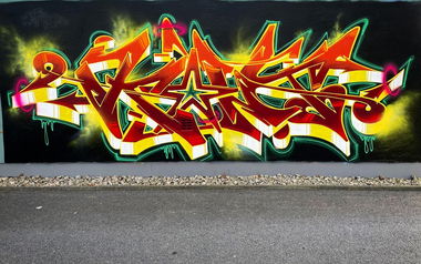 Graffiti Wall - Photo by KONT