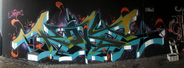 Graffiti Wall - Photo by KONT