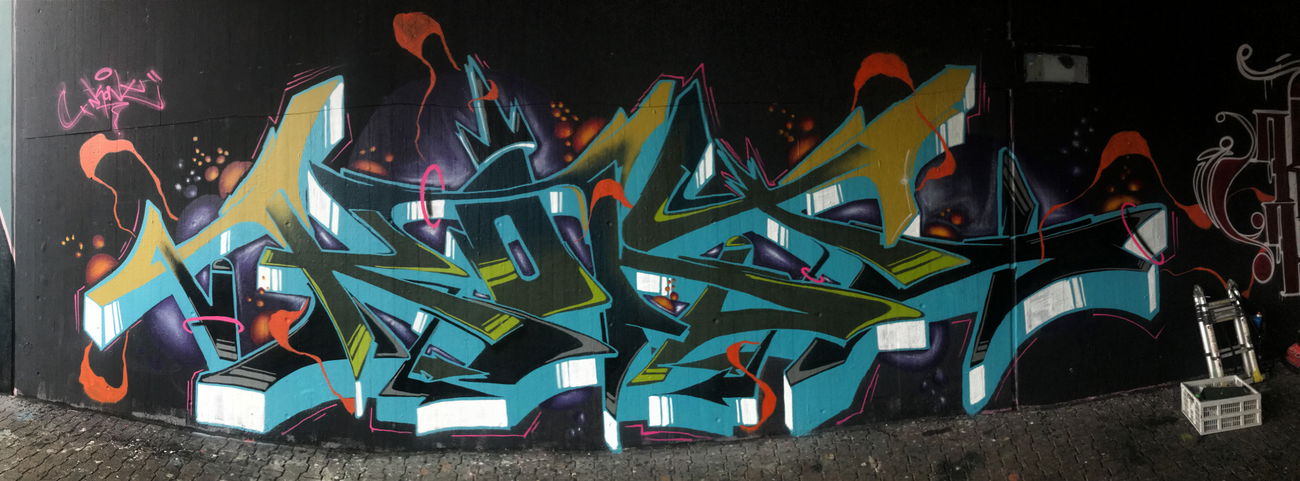 Graffiti Wall - Photo by KONT