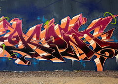 Graffiti Wall - Photo by KONT - kont, graffiti, bochum