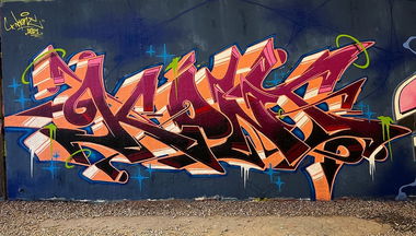 Graffiti Wall - Photo by KONT - kont, graffiti, bochum