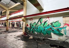 Graffiti Wall - Photo by KONT