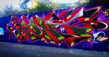 Graffiti Wall - Photo by KONT