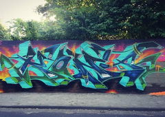 Graffiti Wall - Photo by KONT - kont