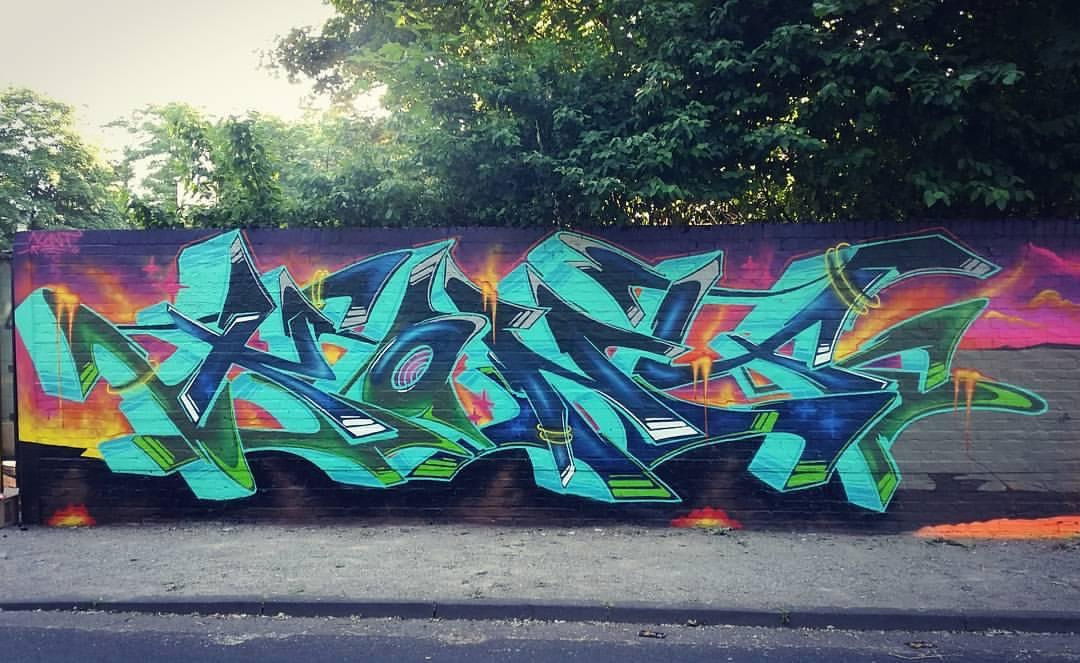 Graffiti Wall - Photo by KONT - kont