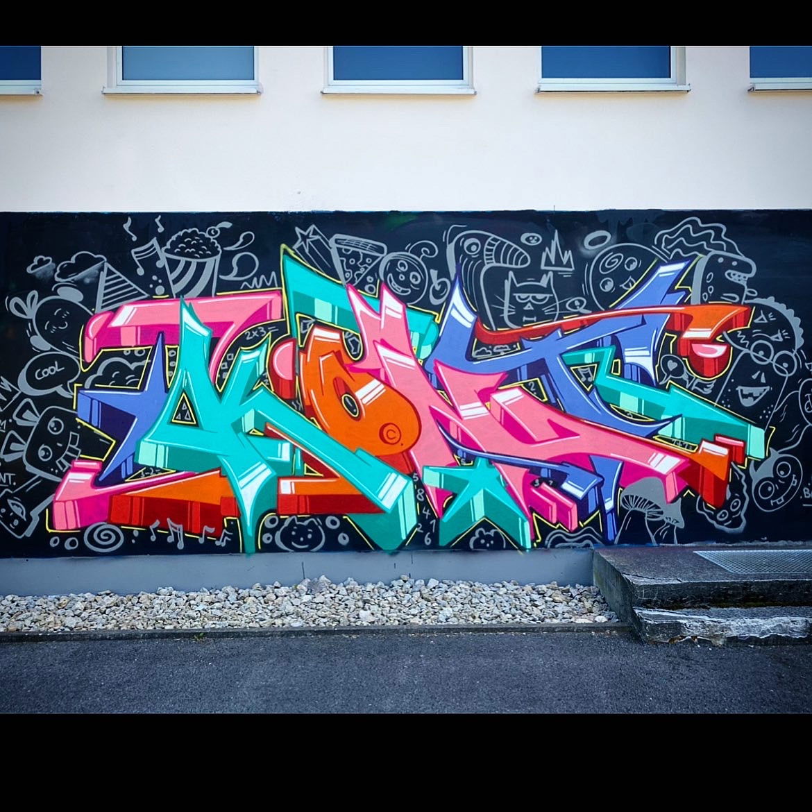 Graffiti Wall - Photo by KONT - kont