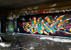 Graffiti Wall - Photo by KONT