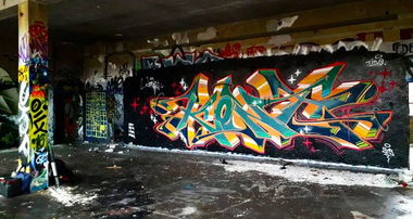 Graffiti Wall - Photo by KONT