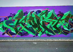 Graffiti Wall - Photo by KONT - kontone