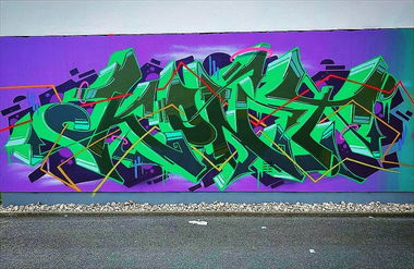 Graffiti Wall - Photo by KONT - kontone