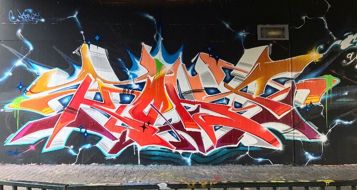 Graffiti Wall - Photo by KONT
