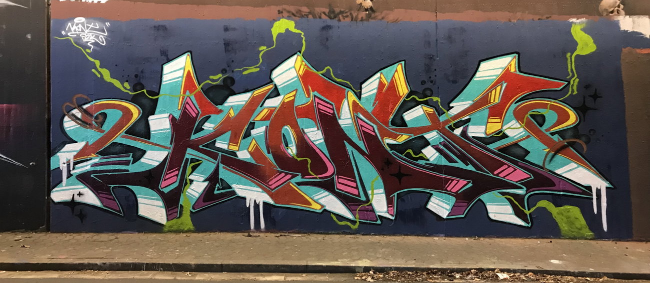 Graffiti Wall - Photo by KONT