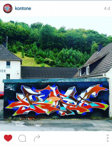 Graffiti Wall - Photo by KONT - KonT (2015)