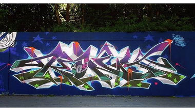 Graffiti Wall - Photo by KONT