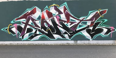 Graffiti Wall - Photo by KONT