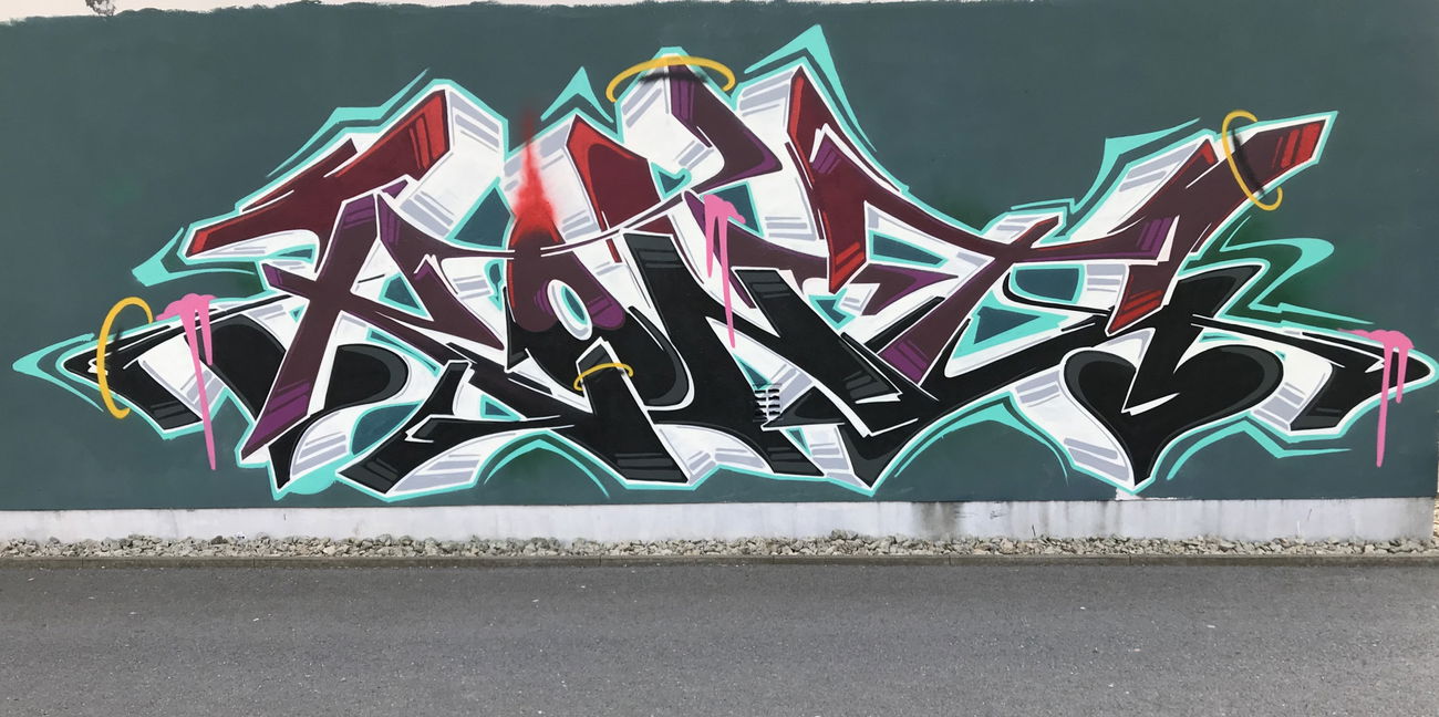 Graffiti Wall - Photo by KONT