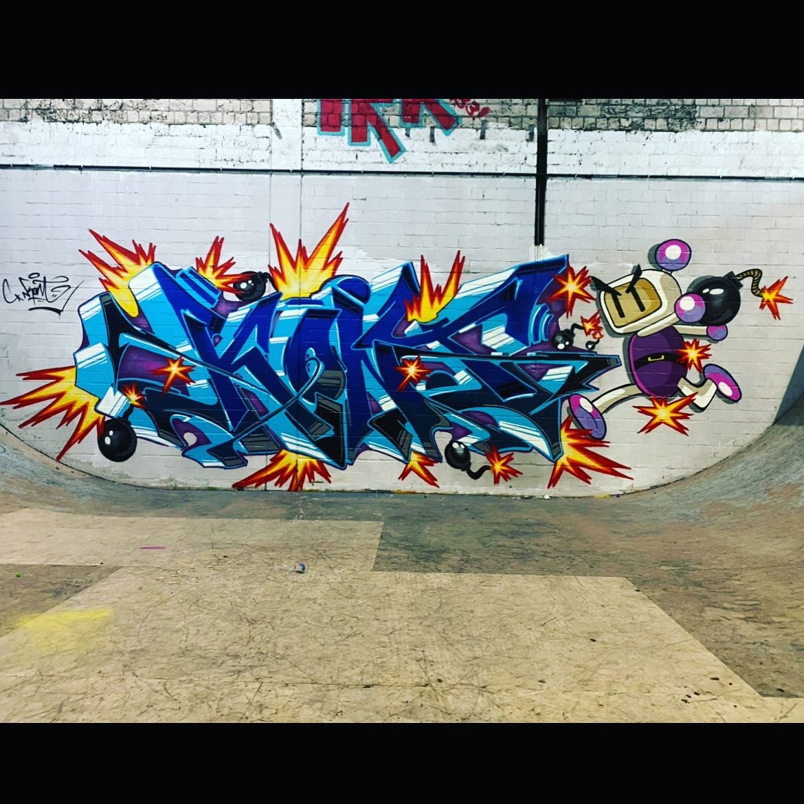 Graffiti Wall - Photo by KONT - kont, graffiti, spraypaint