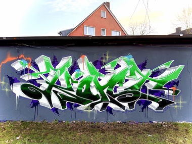 Graffiti Wall in Witten - Photo by KONT (2026)