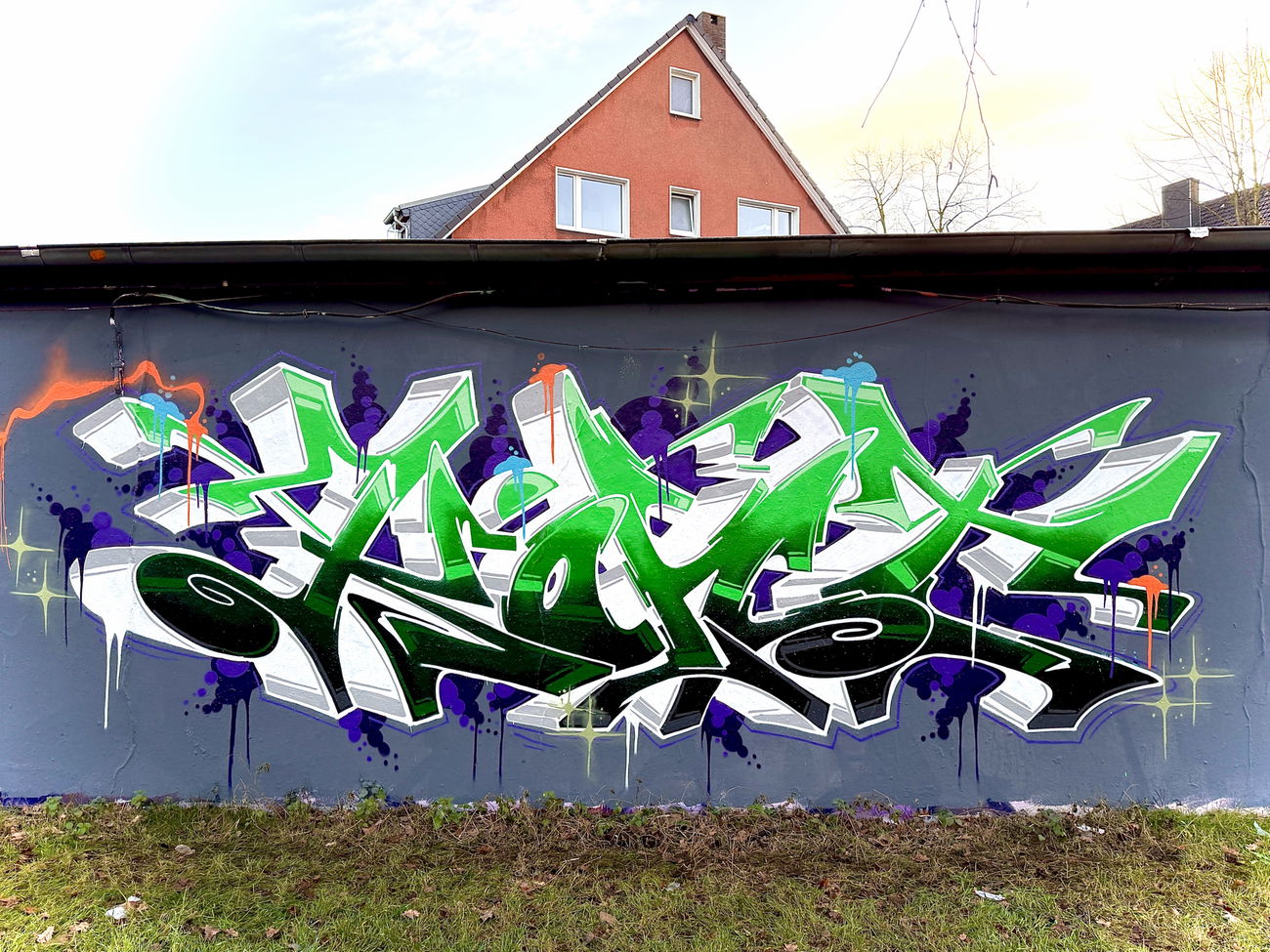 Graffiti Wall in Witten - Photo by KONT (2026)