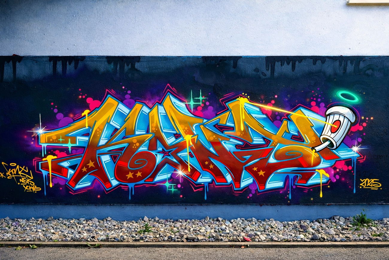 Graffiti Wall - Photo by KONT (2026)