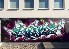 Graffiti Artwork in Plettenberg - Photo by KONT (2026)