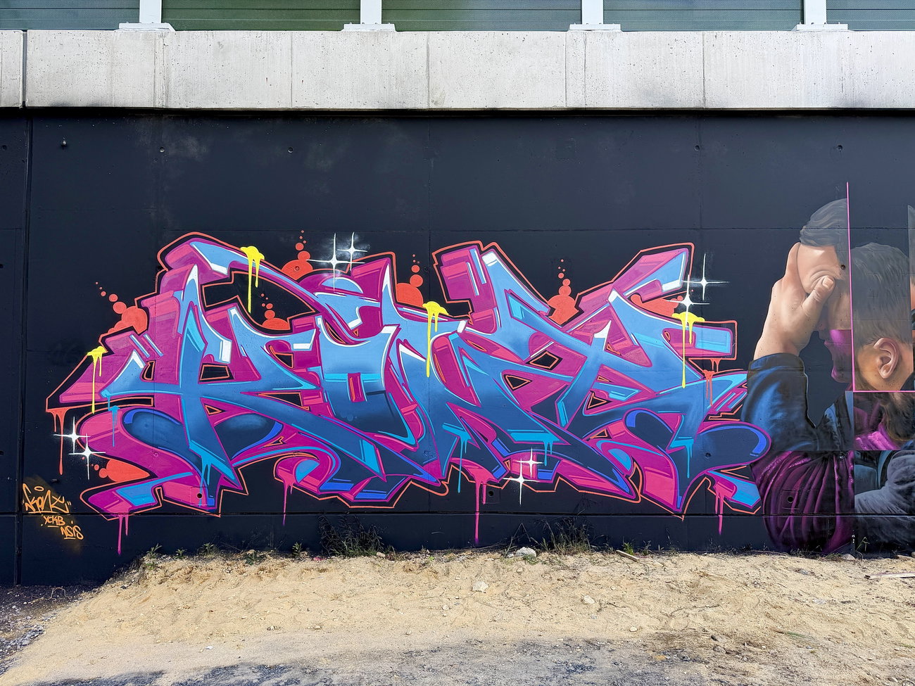 Graffiti Artwork in Dinslaken - Photo by KONT - kont (2026)