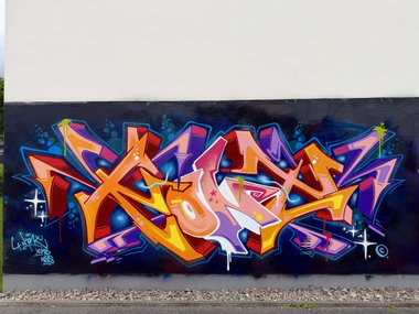 Graffiti Artwork in Plettenberg - Photo by KONT (2026)