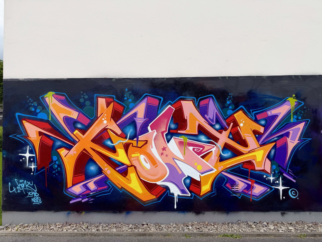 Graffiti Artwork in Plettenberg - Photo by KONT (2026)