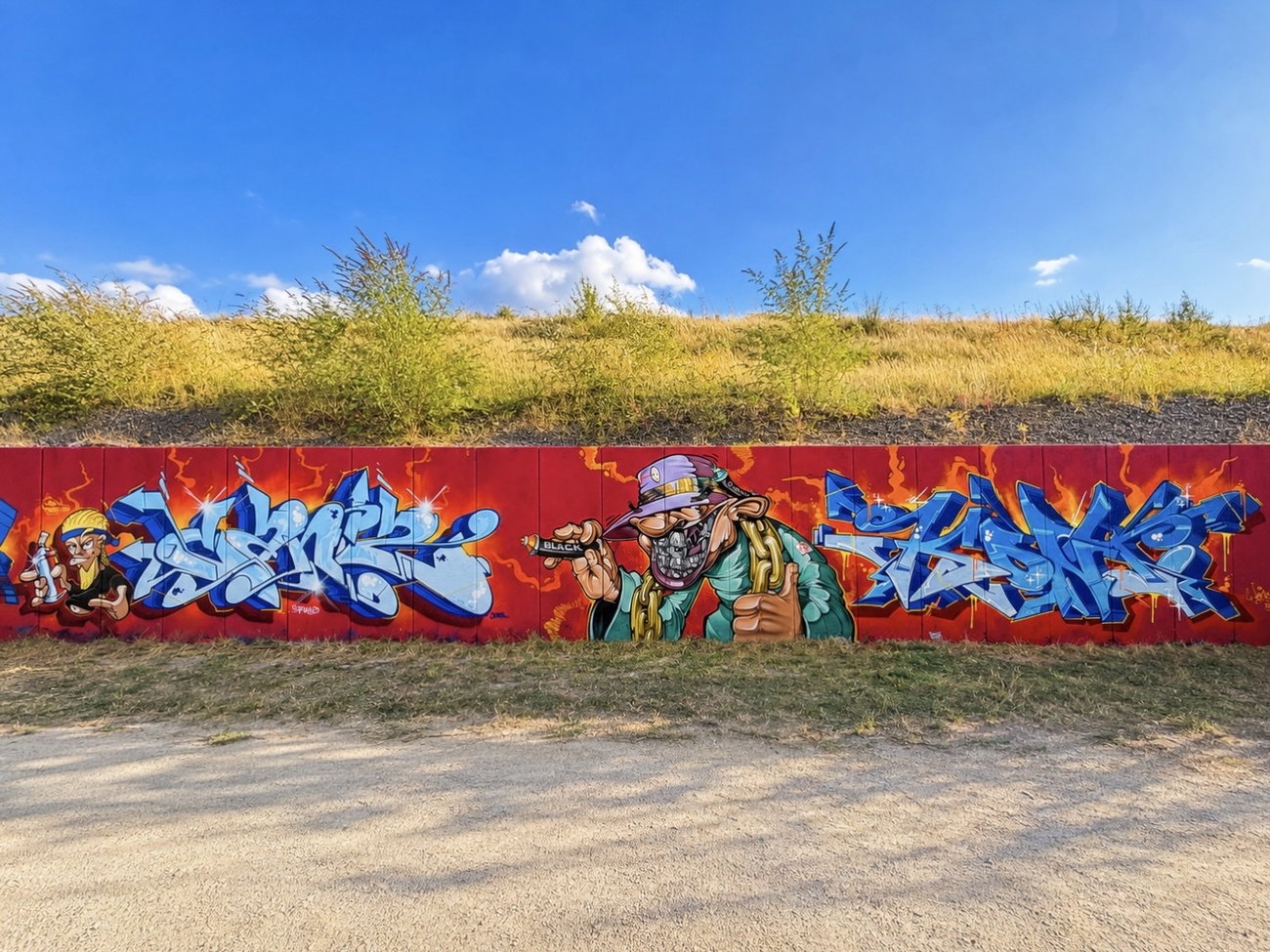 Graffiti Wall in Cologne - Photo by KONT (2026)