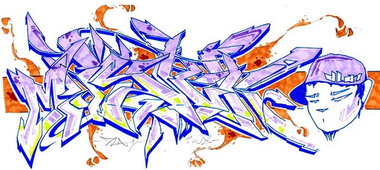 Graffiti Sketch - Photo by KOST1 - Master