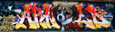 Graffiti Wall - Photo by KOVE - kove, enta, arnold (2011)