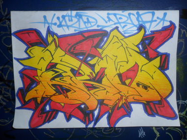 Graffiti Sketch - Photo by KRID - krid
