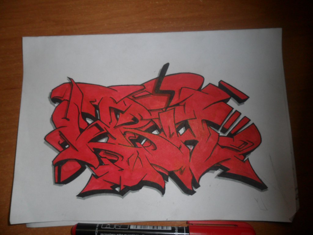 Graffiti Sketch - Photo by KRID - krid