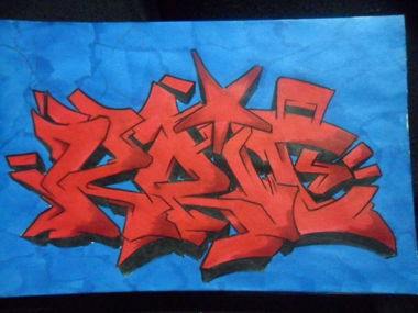 Graffiti Sketch - Photo by KRID - krid