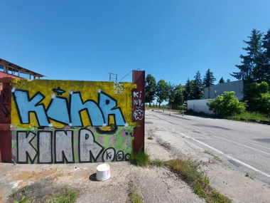 Graffiti Wall in Polska - Photo by KSKINROWSKI (2024)