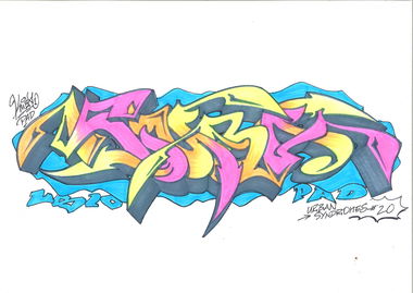 Graffiti Sketch - Photo by KUBA182 - kuba, pad, paintalldays (2018)