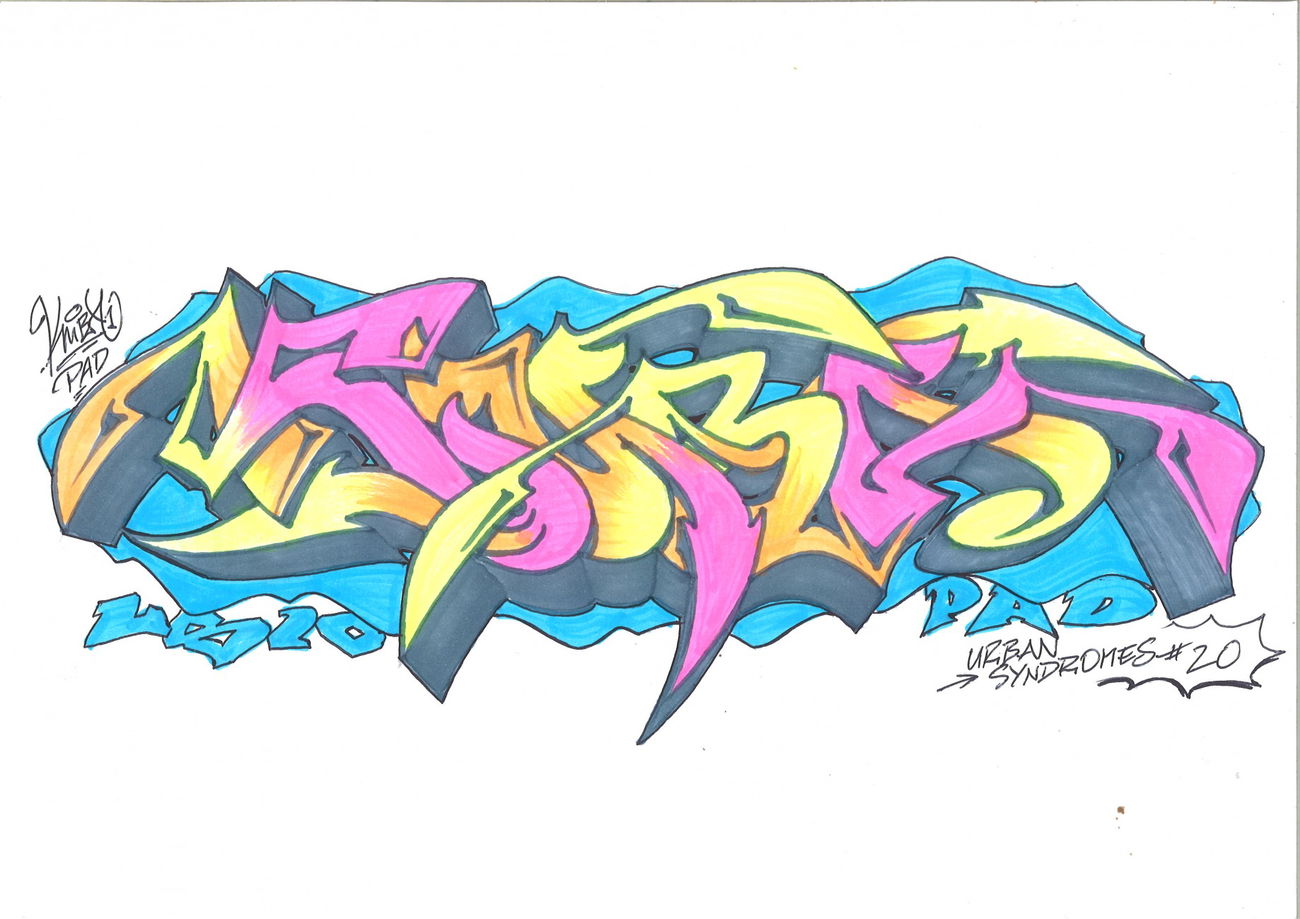 Graffiti Sketch - Photo by KUBA182 - kuba, pad, paintalldays (2018)