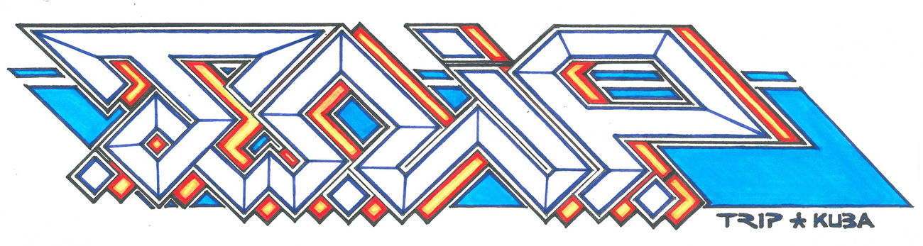 Graffiti Wall - Photo by KUBA182 - kuba, trip (2017)