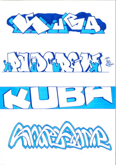 Graffiti Sketch - Photo by KUBA182 (2019)