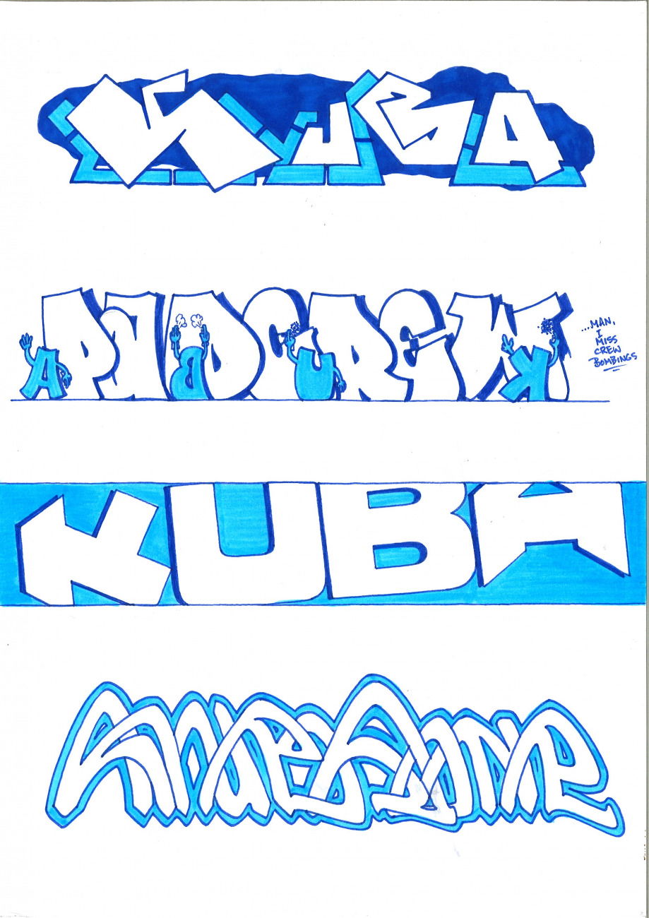 Graffiti Sketch - Photo by KUBA182 (2019)