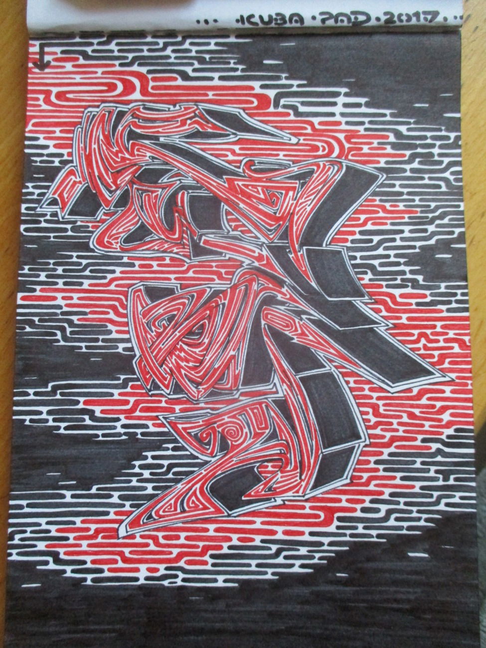 Graffiti Sketch - Photo by KUBA182 - kuba (2017)