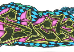 Graffiti Sketch - Photo by KUBA182 - kuba, pad, paintalldays (2018)