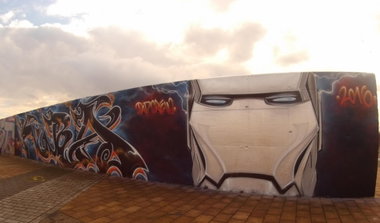Graffiti in Dresden - Photo by KUBA182 - kuba, pad (2016)