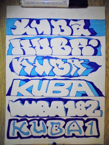 Graffiti Sketch - Photo by KUBA182 - kuba, pad, serie (2019)