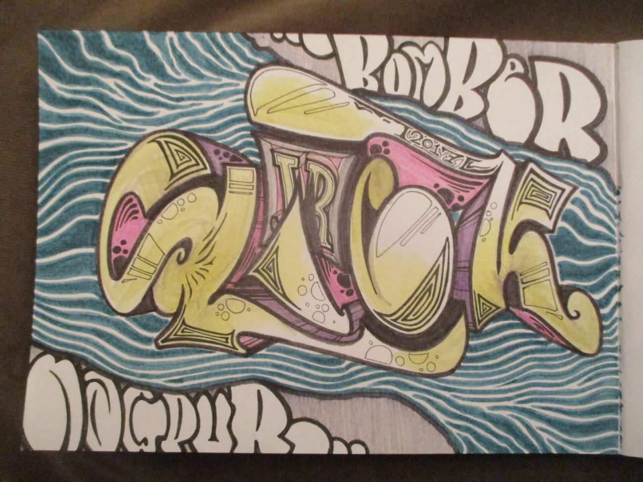 Graffiti Sketch - Photo by KUBA182 (2017)