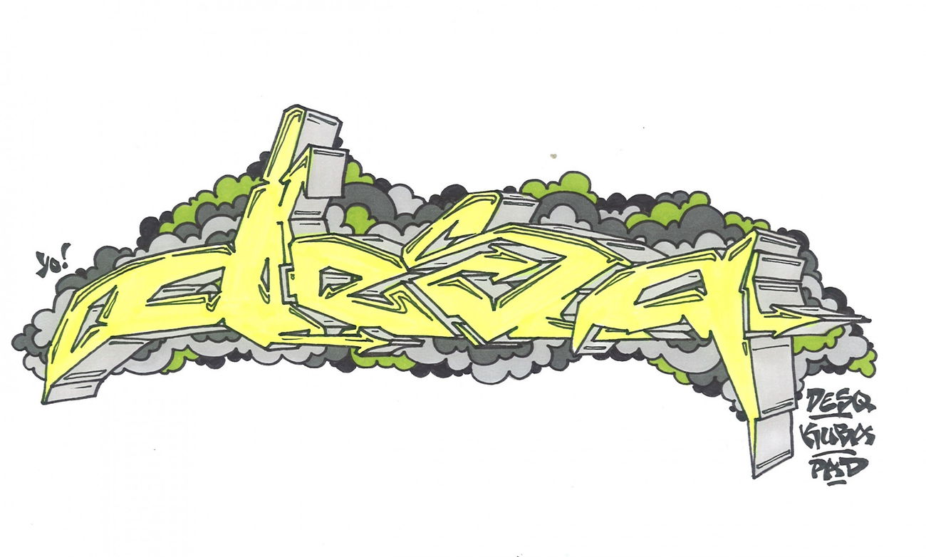 Graffiti Sketch - Photo by KUBA182 (2017)