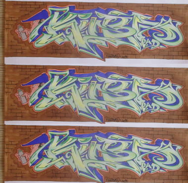 Graffiti Sketch - Photo by KUBA182 - kuba, pad, paintalldays (2018)