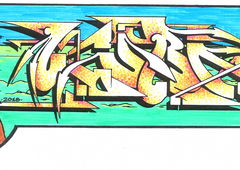 Graffiti Sketch - Photo by KUBA182 - kuba, pad, scar (2018)