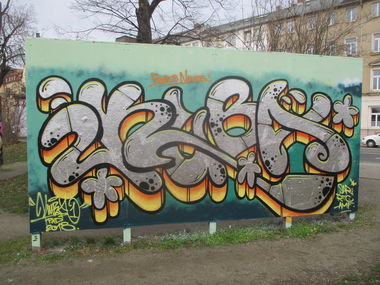 Graffiti Wall - Photo by KUBA182 - kuba, pad, dresden (2018)