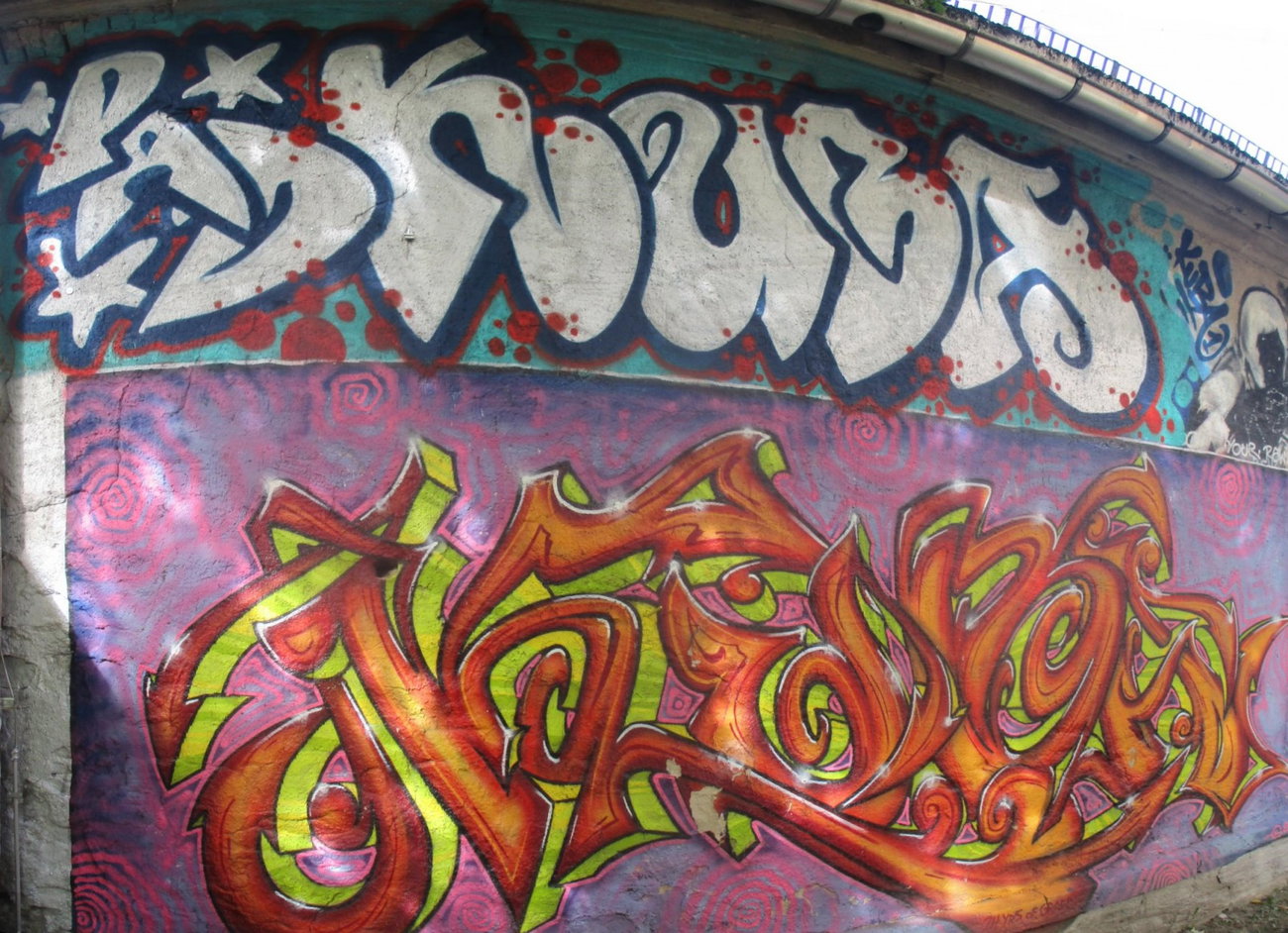 Graffiti Wall - Photo by KUBA182 - kuba1, kuba, pad (2017)